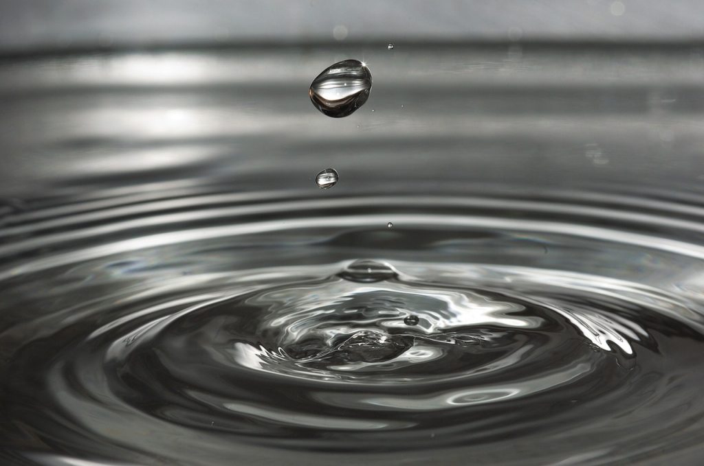 water, nature, water drop, ripples, wave, small wave, droplet, drip, drop of water, liquid